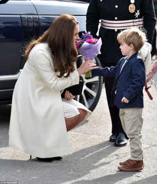 Kate arrives at Downton Photo: Daily Mail